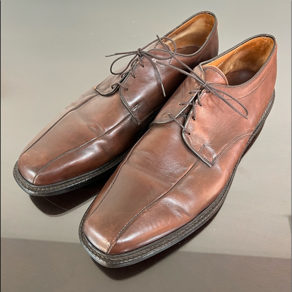 Allen Edmond Leather Oxford Dress Shoes Size 13